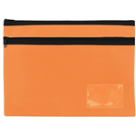 CELCO NAME PENCIL CASE 350 X 260MM ORANGE