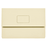 MARBIG SLIMPICK DOCUMENT WALLET FOOLSCAP LIGHT BUFF