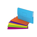 MARBIG SLIMPICK DOCUMENT WALLET FOOLSCAP BRIGHTS ASSORTED PACK 10