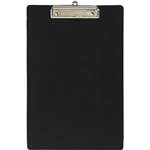 MARBIG CLIPBOARD PE FOOLSCAP BLACK