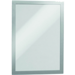 DURABLE DURAFRAME MAGNETIC FRAME A4 SILVER PACK 5