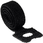 DURABLE CAVOLINE SELF GRIP CABLE MANAGEMENT TIE 200 X 10MM BLACK PACK 5