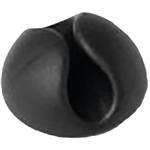 DURABLE CAVOLINE SELF ADHESIVE CABLE MANAGEMENT CLIPS 1 CABLE GRAPHITE PACK 6