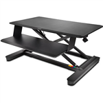 KENSINGTON SMARTFIT SIT AND STAND WORKSTATION 830 X 1020MM BLACK