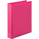 MARBIG CLEARVIEW INSERT RING BINDER 2D 25MM A4 PINK