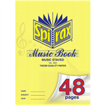 SPIRAX 243 MUSIC BOOK 48 PAGE A4