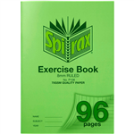 SPIRAX P108 EXERCISE BOOK 8MM RULED 70GSM 96 PAGE A4 GREEN