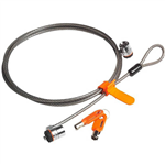 KENSINGTON MICROSAVER DUAL HEAD LAPTOP LOCK MASTER KEYED