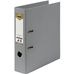 MARBIG LINEN LEVER ARCH FILE PE 75MM A4 GREY