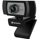 VERBATIM FULL HD WEBCAM 1080P BLACKSILVER