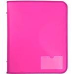 MARBIG ZIPPER BINDER 25MM 2D PINK