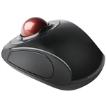 KENSINGTON ORBIT TRACKBALL MOUSE MOBILE BLACKRED