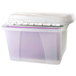CRYSTALFILE PORTA STORAGE BOX 32 LITRE CLEAR
