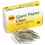 MARBIG PAPER CLIP GIANT 50MM BOX 100