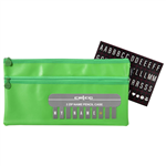CELCO NAME PENCIL CASE 350 X 180MM GREEN