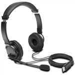 KENSINGTON HIFI USB HEADPHONES WITH MICROPHONE BLACK