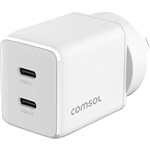 COMSOL 35W DUAL PORT USBC GAN WALL CHARGER DYNAMIC POWER
