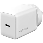 COMSOL GAN USBC FAST CHARGER 45W WHITE