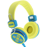 MOKI KID SAFE VOLUME LIMITED HEADPHONES YELLOWBLUE