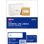 AVERY 938202 L7162 GENERAL USE LABEL LASERINKJET 16UP WHITE PACK 100