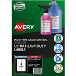 AVERY 959244 ULTRA HEAVY DUTY LABEL 991 X 139MM WHITE PACK 10