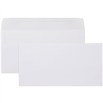 CUMBERLAND DLX ENVELOPES WALLET PLAINFACE SELF SEAL 80GSM 235 X 120MM WHITE BOX 500