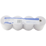WHITEBOX CASH REGISTER ROLL LINT FREE 76 X 76 X 115MM PACK 4