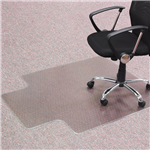 ANCHORMAT EXECUTIVE HEAVYWEIGHT CHAIRMAT KEYHOLE CARPET 1150 X 1350MM