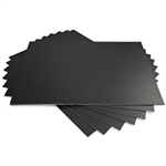 RAINBOW SPECTRUM BOARD 220GSM 510 X 640MM BLACK PACK 20