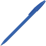 BIC ECONOMY BALLPOINT PENS MEDIUM BLUE BOX 12