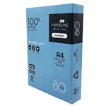 PAPERLINE EYECARE ECOLOGICO A4 100 RECYCLED COPY PAPER 80GSM WHITE REAM OF 500 SHEETS