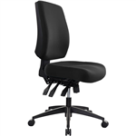 BURO TIDAL CHAIR MEDIUM BACK BLACK