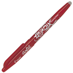 PILOT FRIXION ERASABLE GEL INK PEN 10MM RED