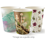 BIOPAK BIOCUP SINGLE WALL CUP ART SERIES 280ML PACK 50