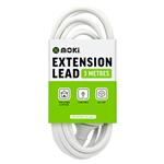 MOKI EXTENSION LEAD 5 METRE WHITE