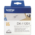 BROTHER DK11201 LABEL ROLL 29 X 90MM WHITE ROLL 400