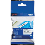 BROTHER MK231 LAMINATED LABELLING TAPE 12MM BLACK ON WHITE