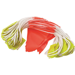 PROCHOICE BUNTING TRIANGLE DAYNIGHT FLAGS 30M FLUORO ORANGEYELLOW