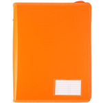 BANTEX ZIPPER RING BINDER 2D 25MM A4 ORANGE