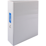 BANTEX INSERT LEVER ARCH FILE WITHOUT FINGER HOLE 82MM A4 WHITE