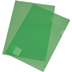 BEAUTONE LETTER FILE A4 GREEN PACK 10