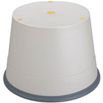 DURUS KICK STOOL 1 STEP 270 X 390MM GREY