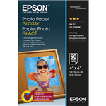 EPSON C13S042547 GLOSSY PHOTO PAPER 200GSM 6 X 4 INCH WHITE PACK 50