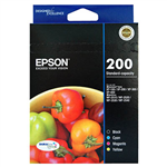 EPSON 200 INK CARTRIDGE VALUE PACK BLACKCYANMAGENTAYELLOW
