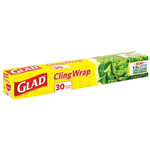 GLAD WRAP CLING FILM 330MM X 30M