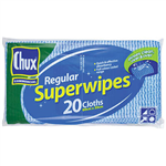 CHUX SUPER WIPES 600 X 300MM BLUE PACK 20