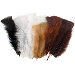COLORIFIC FEATHERS NATURAL ASSORTED PACK 50