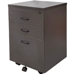 RAPID WORKER MOBILE PEDESTAL 3DRAWER LOCKABLE 690 X 465 X 447MM IRONSTONE