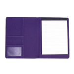 CUMBERLAND COM124 MAJESTIC CONFERENCE FOLDER PU WITH PAD AND PEN LOOP A4 BLACKPURPLE
