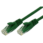 COMSOL RJ45 PATCH CABLE CAT6 300MM GREEN